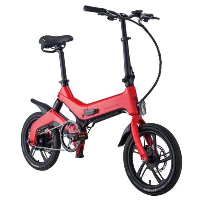 16 inch electric bicycle folding electric bike - forbicycle