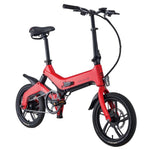 16 inch electric bicycle folding electric bike - forbicycle