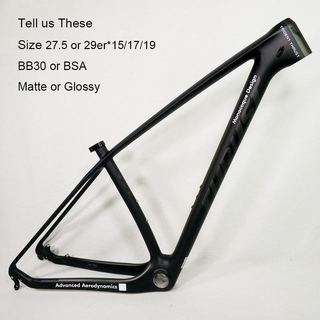 THRUST Carbon Frame - forbicycle