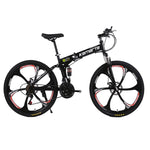 21 speed folded mountain bike