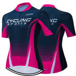 Quick-Dry mountain bike clothing 2020 Women bicycle jersey bib set - forbicycle