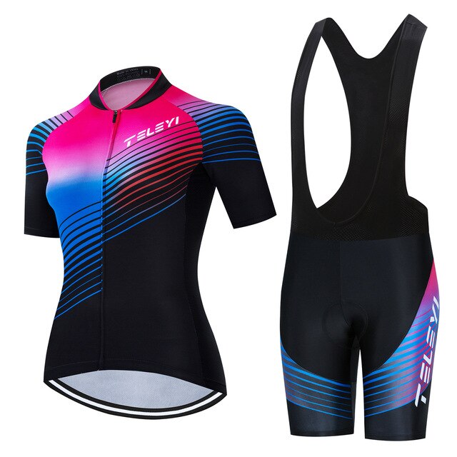Women Triathlon Suit Clothes Cycling Skinsuits Body Sets - forbicycle