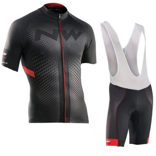 NW Brand Summer Cycling Jersey Set - forbicycle