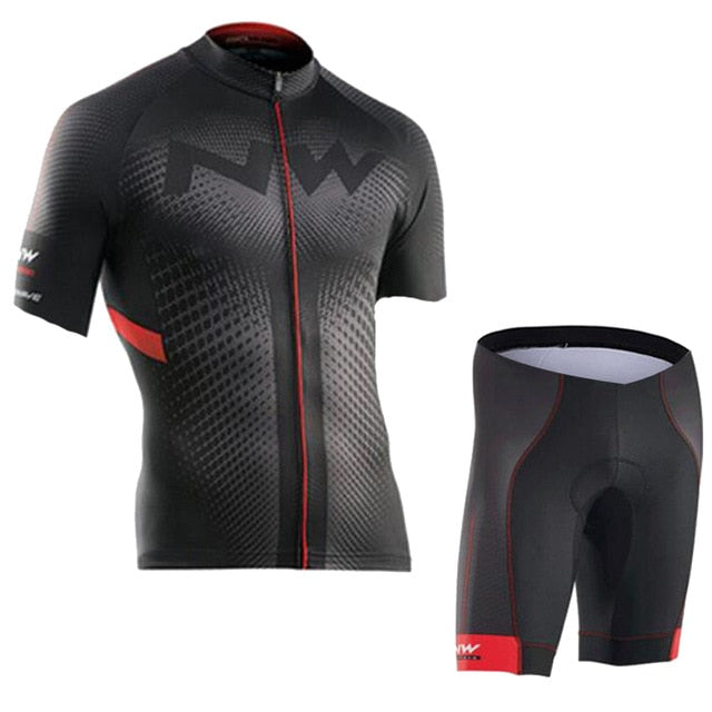 NW Brand Summer Cycling Jersey Set - forbicycle