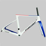 2019 Newest THRUST T1000 silvery Disc brake carbon road  frame - forbicycle
