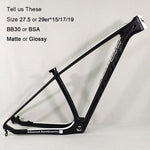 BOB Carbon mtb Frame - forbicycle