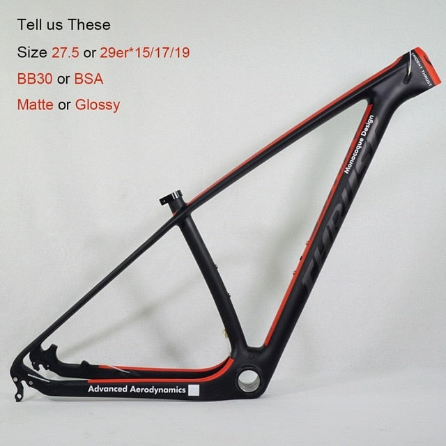 BOB Carbon mtb Frame - forbicycle