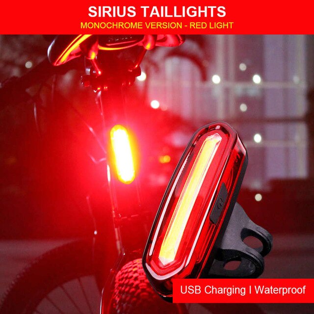 Bike Bicycle Cycling USB Rechargeable LED Head Front Light - forbicycle