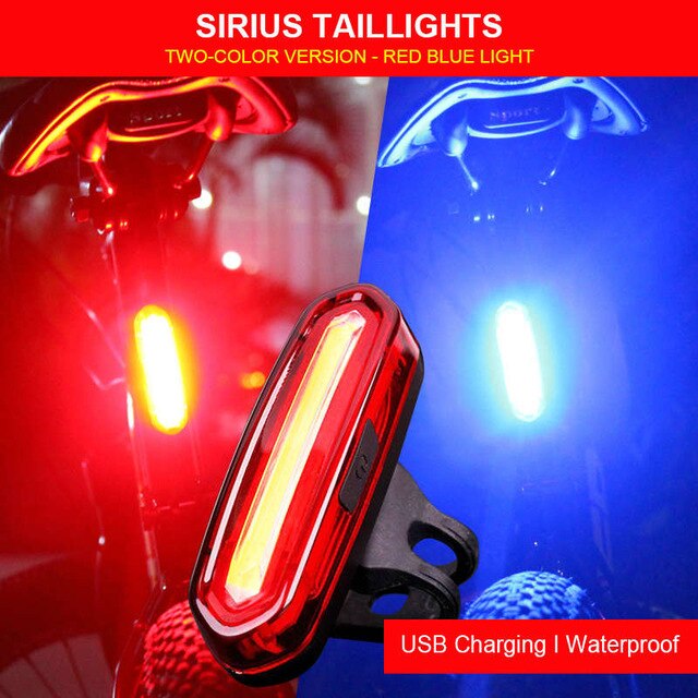 Bike Bicycle Cycling USB Rechargeable LED Head Front Light - forbicycle