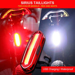 Bike Bicycle Cycling USB Rechargeable LED Head Front Light - forbicycle