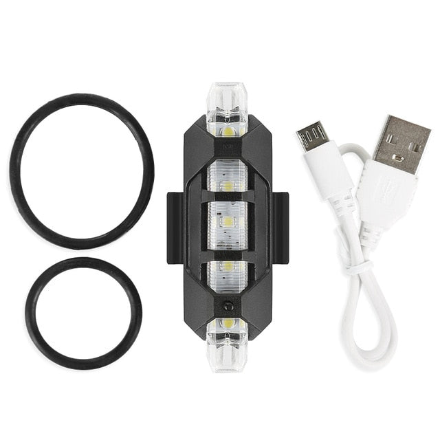 5LED USB Bicycle Tail Light - forbicycle
