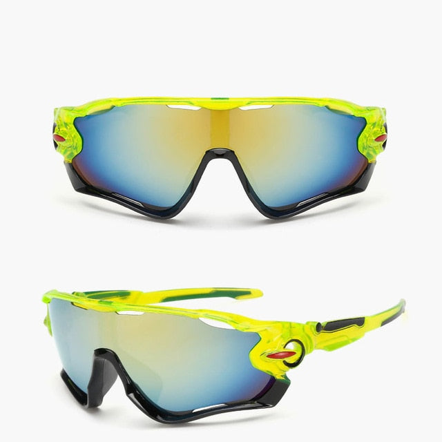 2020 Men Glasses Women Bike Multi Colored Lens Sport Sunglasses - forbicycle
