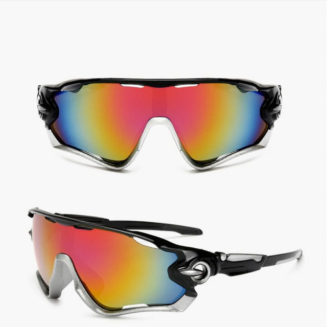 2020 Men Glasses Women Bike Multi Colored Lens Sport Sunglasses - forbicycle