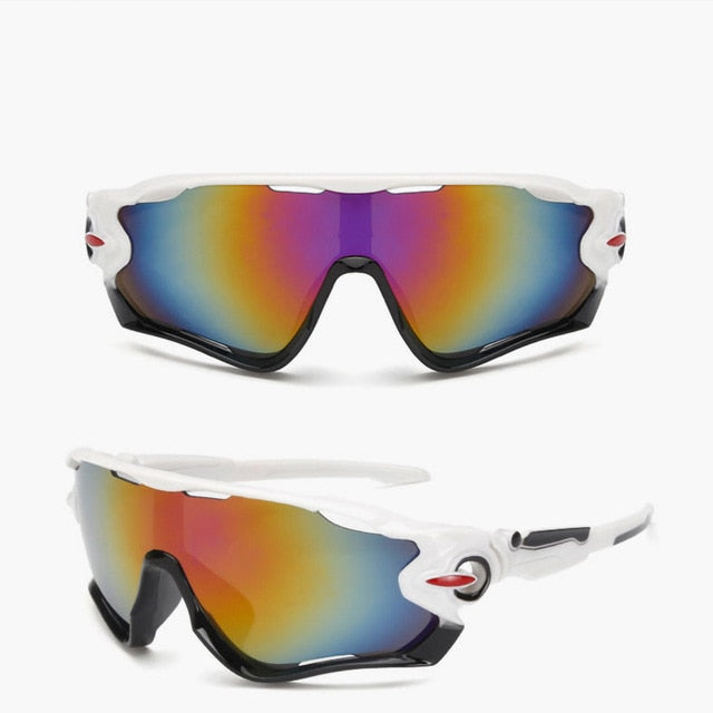 2020 Men Glasses Women Bike Multi Colored Lens Sport Sunglasses - forbicycle