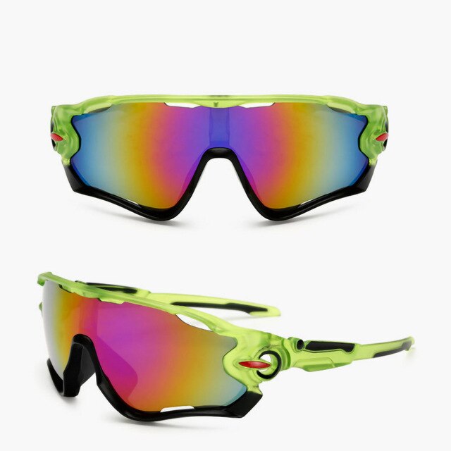 2020 Men Glasses Women Bike Multi Colored Lens Sport Sunglasses - forbicycle