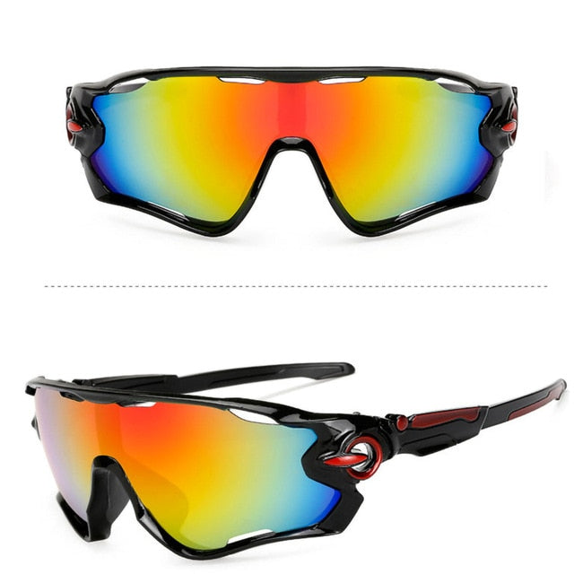 2020 Men Glasses Women Bike Multi Colored Lens Sport Sunglasses - forbicycle
