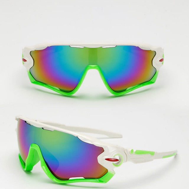2020 Men Glasses Women Bike Multi Colored Lens Sport Sunglasses - forbicycle