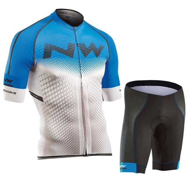 NW Brand 100% Polyester Cycling Jersey Set - forbicycle