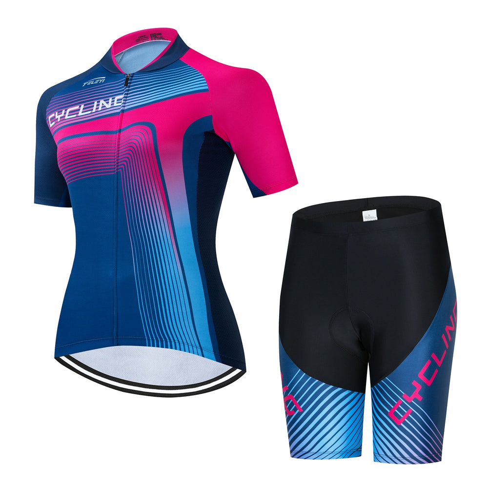 RCC SKY Summer Cycling Jersey Set