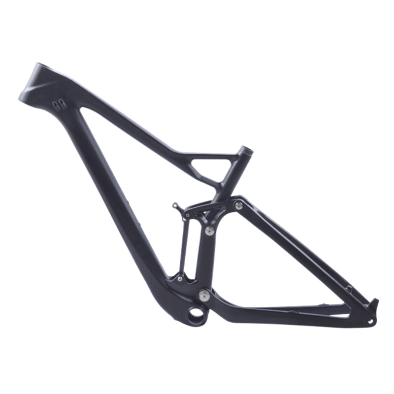 Full Suspension Bicycle Frame Carbon Fiber
