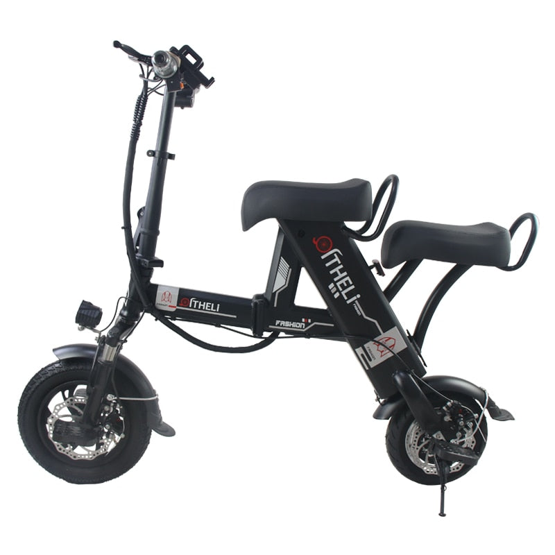 Folding electric bike